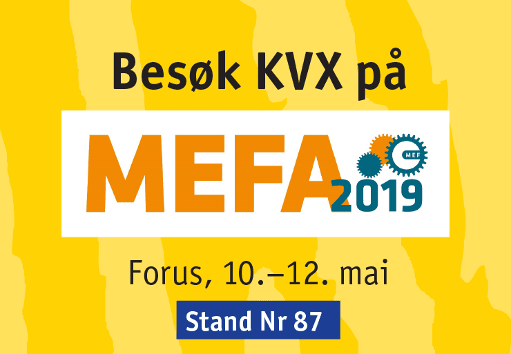 Besøk KVX på MEFA 2019